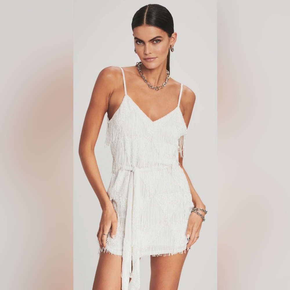 Retrofête  CLAIRE SEQUIN FRINGE DRESS
